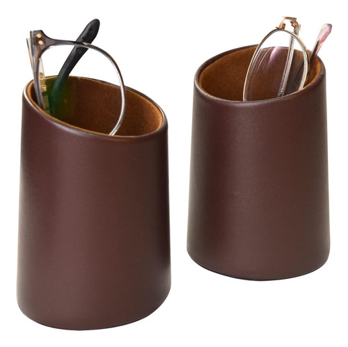 Bleiou 2 Pack Soporte Para Gafas Soporte Para Gafas De Cuero