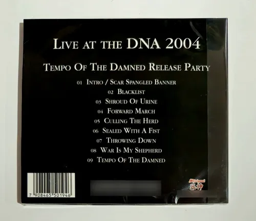 Exodus – Live At The DNA 2004 -Official Bootleg- – CD