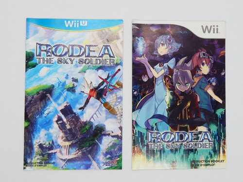 Rodea The Sky Soldier Wii U Y Wii 2 Discos Sin Portada (Usado)