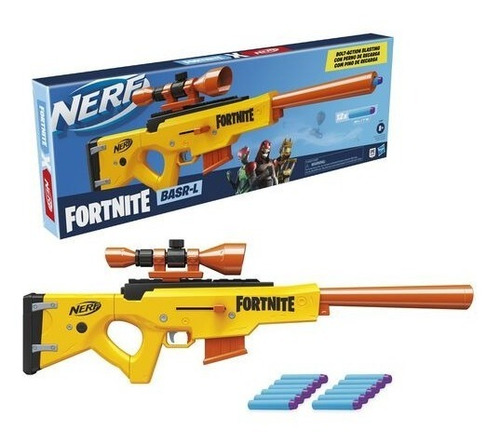 Pistola Nerf Fortnite Lanza Dardos Basr-l Hasbro E8995 Edu