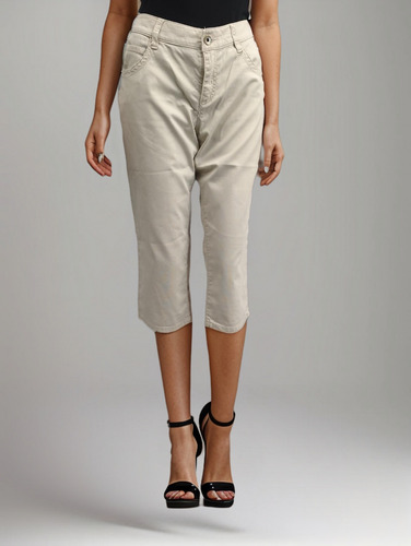 Pantalón Esprit Talla L Color Neutral Como Nuevo