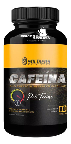 Cafeína En Cápsulas Pre Entreno 