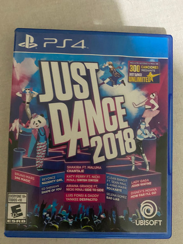 Just Dance 2018 Ps4
