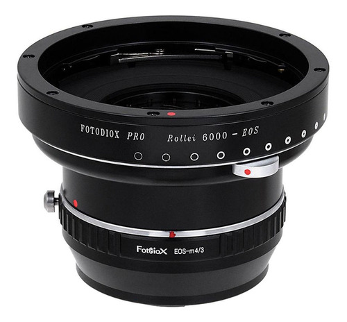 Foadiox Pro Lens Mount Double  Para Rollei 6000 And Canon Eo