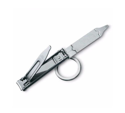 Imagen 3 de 4 de Corta Uñas Con Anilla Y Funda Victorinox (8.2055.c)