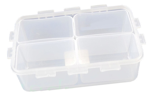 Caja De Almacenamiento Multiusos De 4 Rejillas Caja