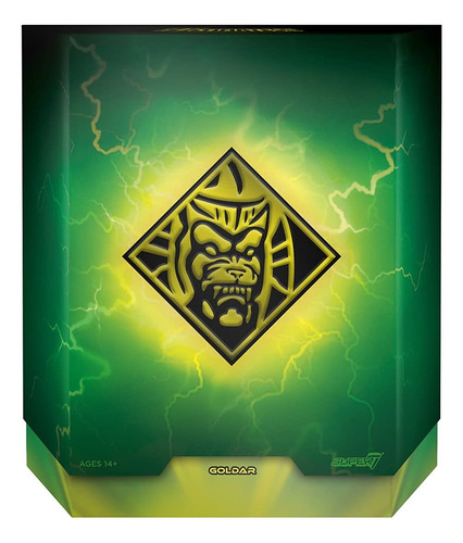 Super7 Mighty Morphin Power Rangers Goldar - ¡ultimates! Fig