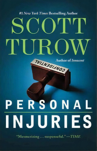 Personal Injuries, De Scott Turow. Editorial Little Brown Company, Tapa Blanda En Inglés