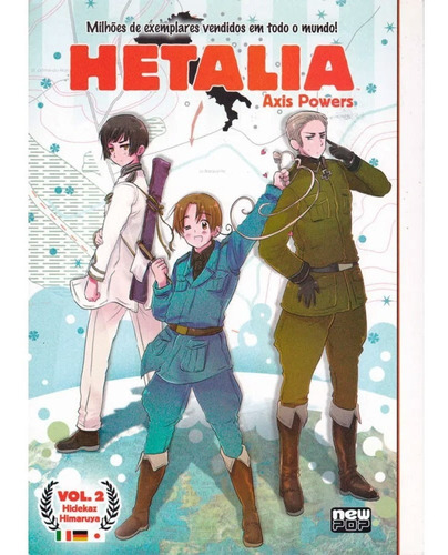 Hetalia Axis Powers - Volume 02 - Usado