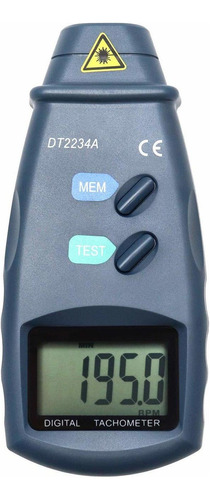 Tacómetro Digital  Precisión De 2 599 999 Rpm  Medir ...