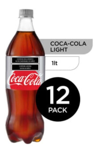 Refresco Coca-cola Ligth 12 Pzas De 1l Ts