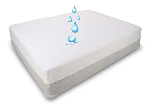 Cubre Colchon Sabana Impermeable 2 Plazas Pvc 1,90 X 1,40 Mt