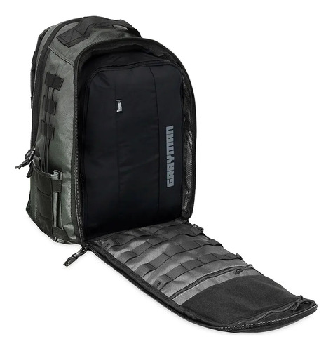 Mochila Wolf Attack Grayman Urban Grey Ballistic Nylon Ykk Desenho Do Tecido Liso