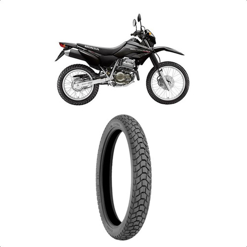 Pneu Dianteiro Com Câmara 54s 90/90-21 Xre 300 T&c Technic