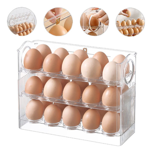Caja De Huevos Con Caja De Almacenamiento De Varias Capas