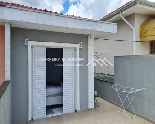 Imagem 24 de 30 de Casa A Venda, Sobrado 3 Dormitórios, 1 Suíte, Sala 2 Ambientes, 2 Vagas, Recém Reformada. Jardim Casablanca. - Ca00303 - 70520560