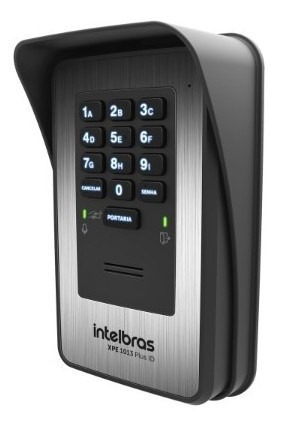 Imagem 2 de 3 de Porteiro Eletrônico Senha Tag Xpe 1013 Plus Id Intelbras