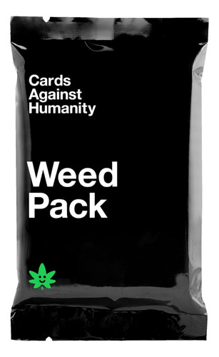 Cards Against Humanity Weed Pack (black Wrapper)  Expansion
