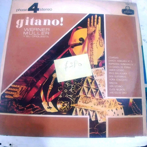 Gitano! Werner Muller Y Su Orquesta Vinilo