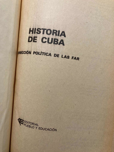 Historia De Cuba - Dirección Política De Las Far