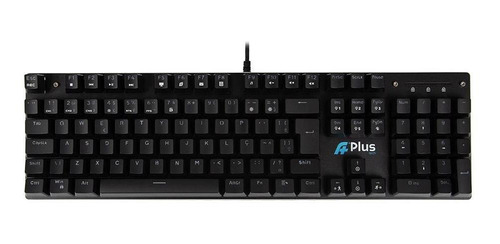 Teclado Mecânico A+ Plus Tech Khan Ap-kb-3993 Switch Brown