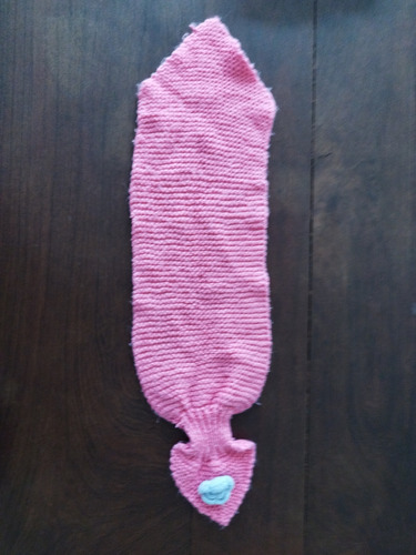 Bufanda Gatito Tejida Al Crochet (Usado)