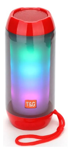 Parlante Con Luz T&g-altavoz Portátil Tg643 Con Bluetooth