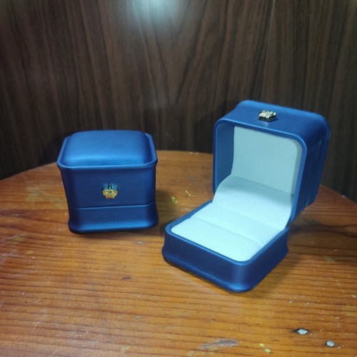 Estuche Caja De Lujo Para Anillo De Boda Compromiso Novia