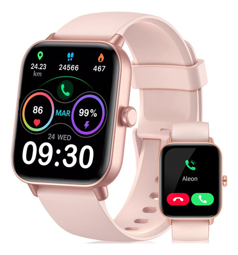 1.8 Smartwatch Mujer Hombre Reloj Inteligente Llamadas Alexa