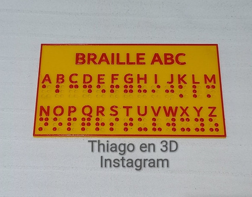 Abecedario Braille.