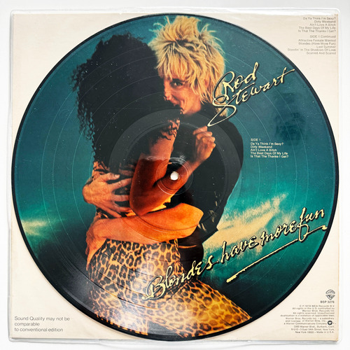 Rod Stewart - Blondes Have More Fun (picture Disc)