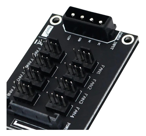 Caja De Computadora Ventiladores Hub Pc Fans Hub 12v