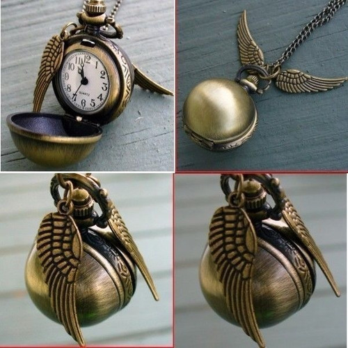 Reloj Snitch Dorada Harry Potter Importado De Usa Anime