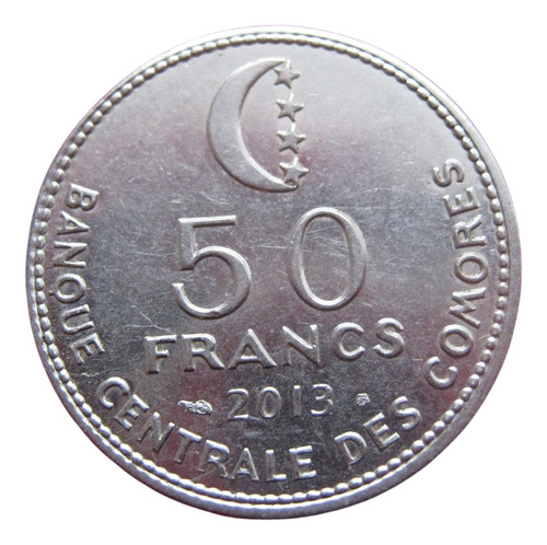 Comoras 50 Francos 2013 