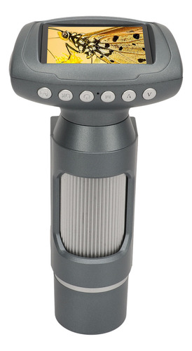 Microscope Toy, 2 Luces Led Digitales Para Niños, 2 Pulgadas