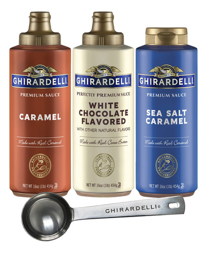 Ghirardelli - Caramelo De Sal Marina, Chocolate Blanco Y Sal
