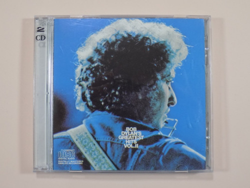 Bob Dylan Greatest Hits Vol. 2 Usa 2 Cds Folk Rock Clásico 