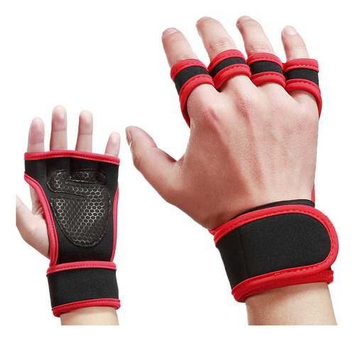 . Guantes Deportivos Con Guantes De Pesas Integrados