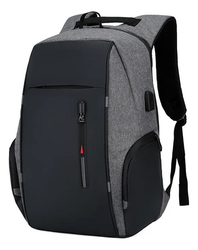 Original Bolso Morral Ejecutivo Impermeable Con Puerto Usb