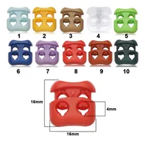Comprar Hebilla De Cordón Bean Toggle Clip Con Cierre De Cordón Para