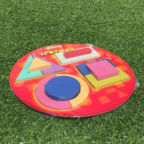 Imagem 4 de 6 de Jogo 4 Formas Geométricas Brinquedo Educativo À Vista