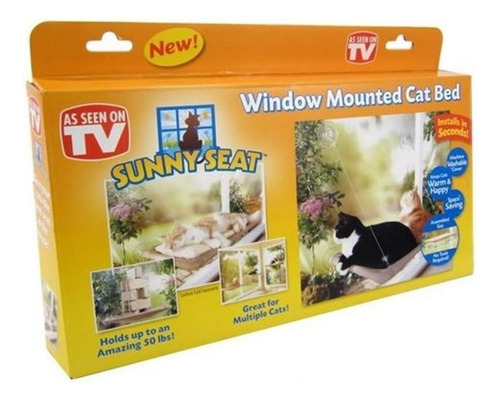 Cama Caminha De Janela Para Gatos Sunny Seat