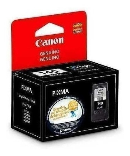 Tinta Canon Cartridge Pg-140 Negro / Superstore