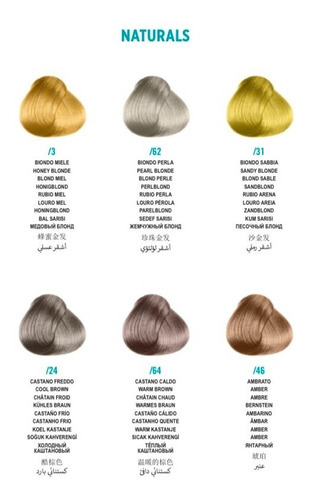Tintura Framesi Pure Pigment Plus Bold Color Fantasia X60ml Tono /46 Ámbar