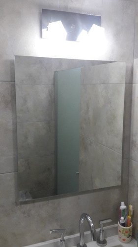 Espejo Sin Marco 60x40 Ideal Baños Listo Para Colgar Calidad