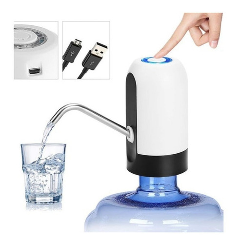 Dispensador De Agua Electrico Universal Bomba Bidon Eficaz