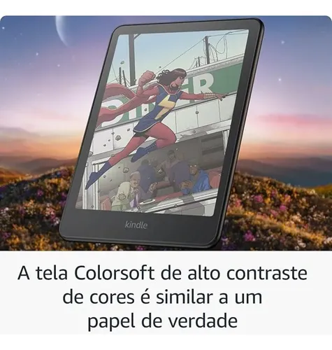 Kindle Colorsoft Signature Edition (32 Gb) - Preta Metálica