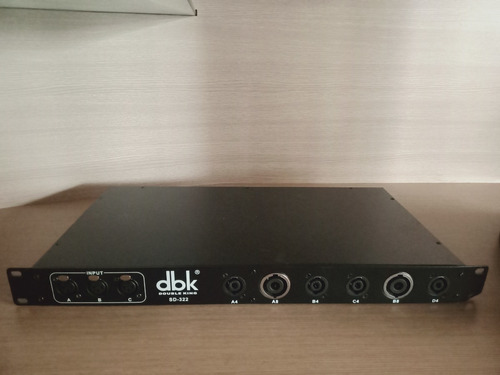 Preamplificador De Audio Dbk Double King Sd-322