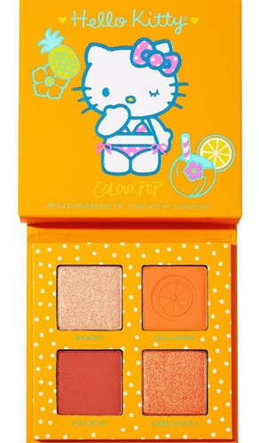 Paleta De Sombras Hello Kitty Teenie Kini - Colourpop