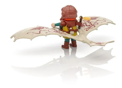 Playmobil Knights 9342 Caballeros Gnomo Con Maquina Voladora
